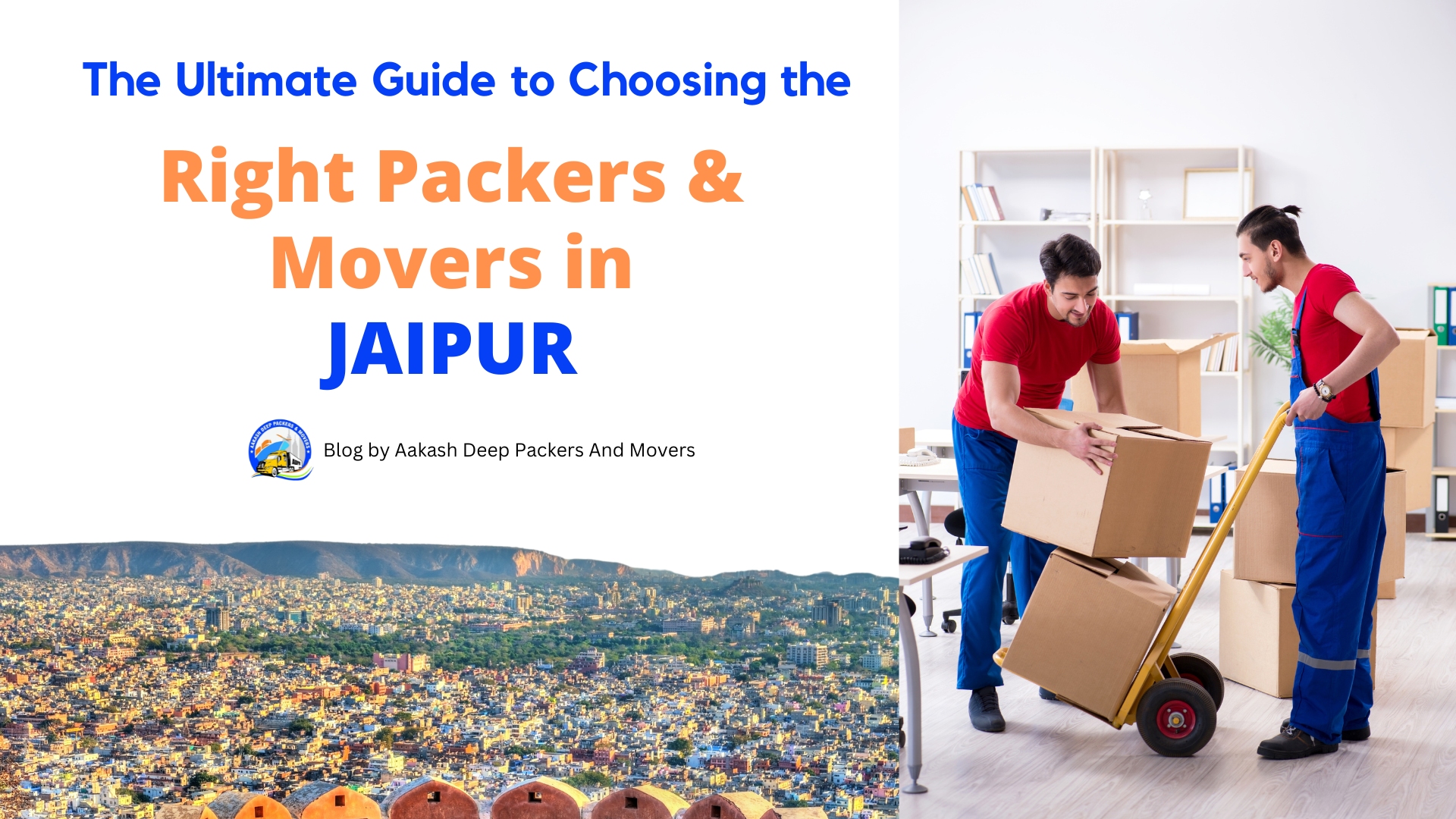 The Ultimate Guide to Choosing the Right Packers and Movers in Jaipur